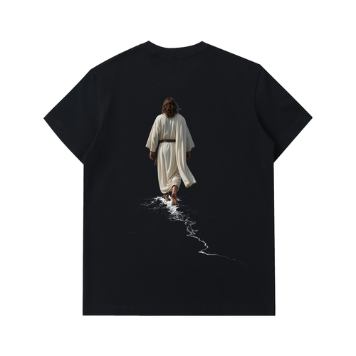 Jesus walks on water