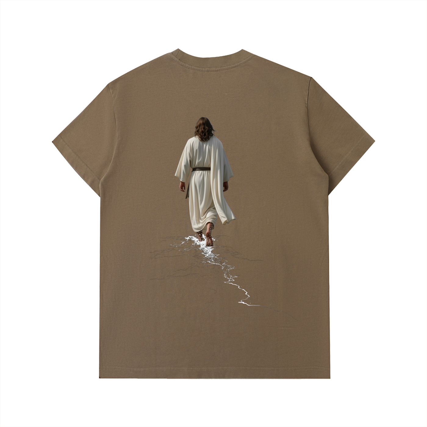 Jesus walks on water