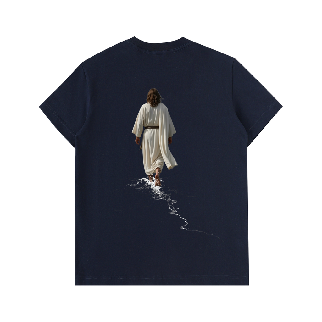 Jesus walks on water