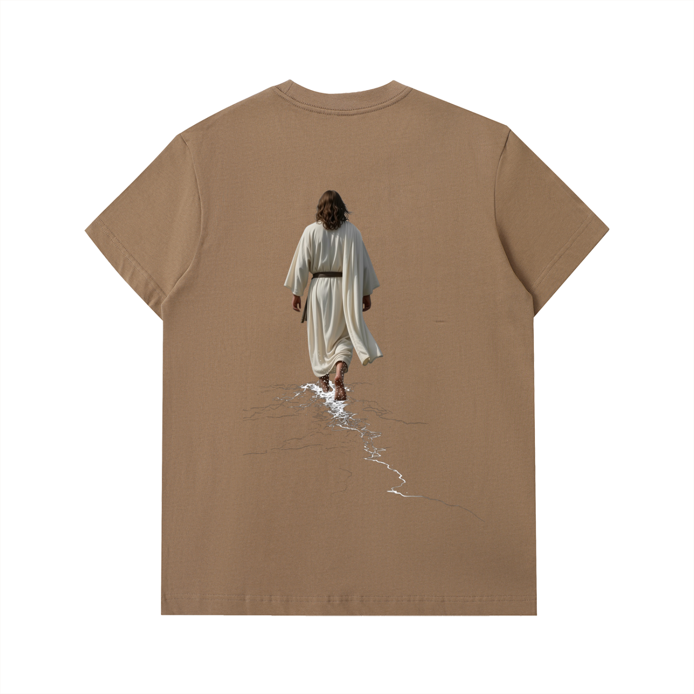 Jesus walks on water